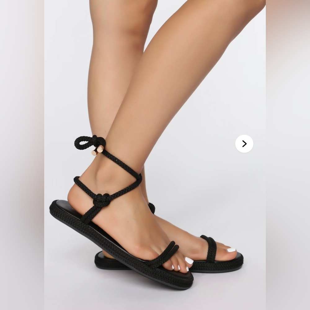 It Isn’t Fair Flat Sandals